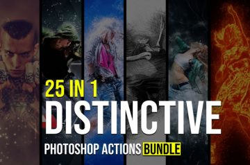 Distinctive Photoshop Actions