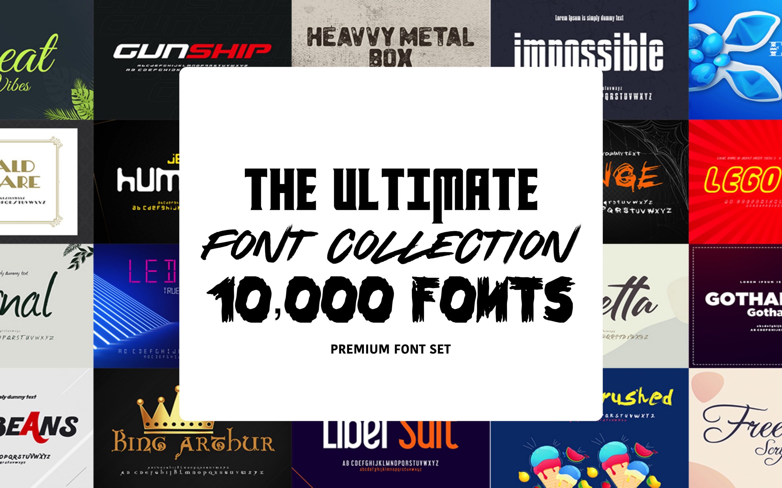 ultimate fonts collection